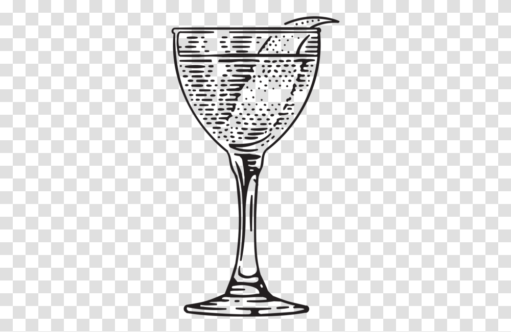 Fifty Fifty Cocktail, Glass, Goblet, Wine Glass, Alcohol Transparent Png