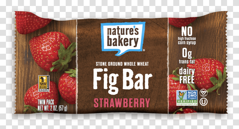 Fig Bar Strawberry, Fruit, Plant, Food, Advertisement Transparent Png
