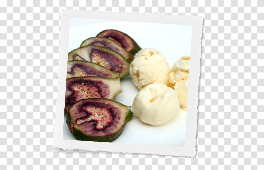 Fig Honey Ice Cream Stuffing, Plant, Food, Dessert, Meal Transparent Png