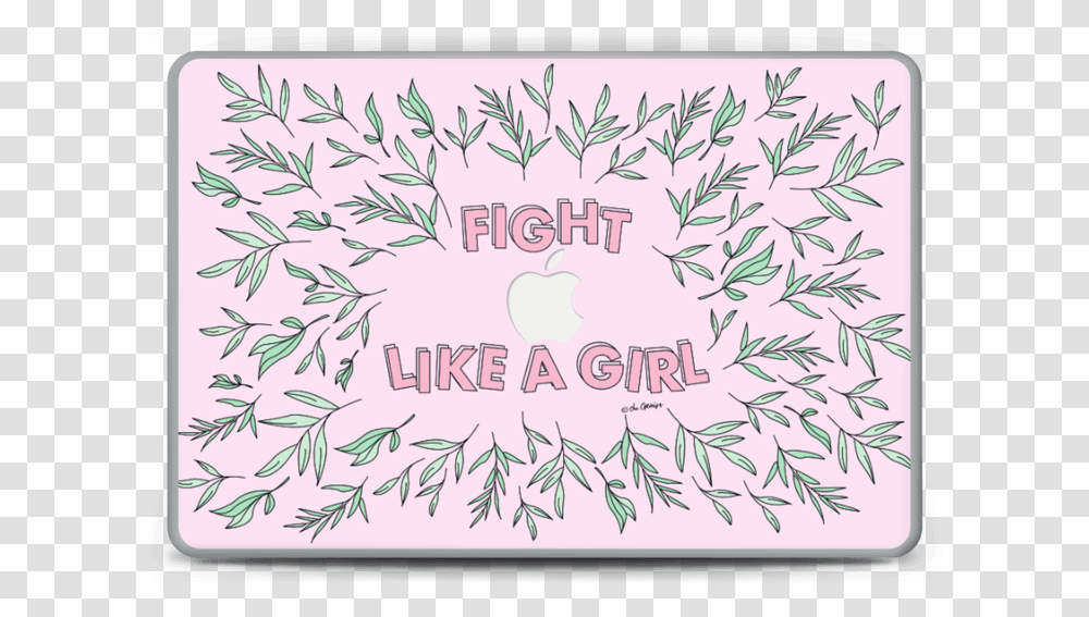 Fight Like A Girl Skin Macbook Pro, Electronics, Alphabet Transparent Png