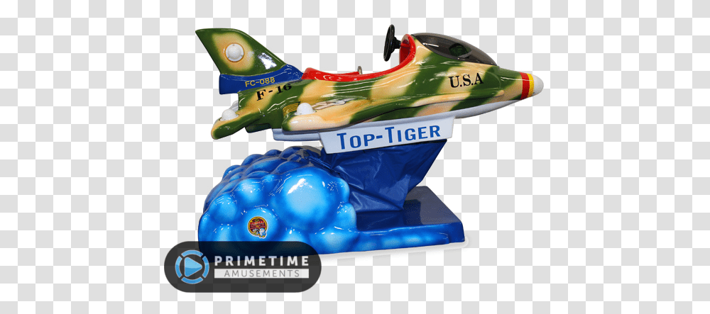 Fighter Jet Kiddie Ride Fighter Aircraft, Toy, Poster, Advertisement Transparent Png