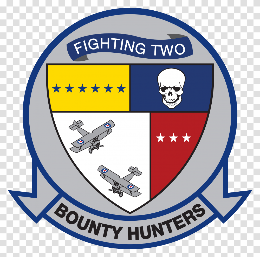 Fighter Squadron 2 Insignia 1973 Vfa 2 Bounty Hunters, Logo, Emblem, Badge Transparent Png