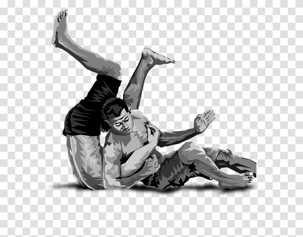 Fighters Attached Strength Man Lutadores Jiu Jitsu, Person, Human, Dance Pose, Leisure Activities Transparent Png