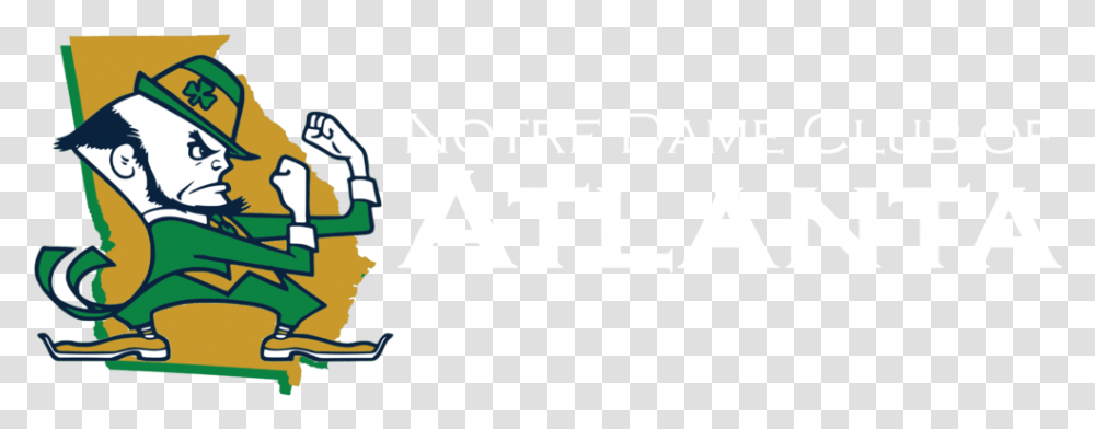 Fighting Irish Logo Notre Dame Football, Alphabet, Person Transparent Png