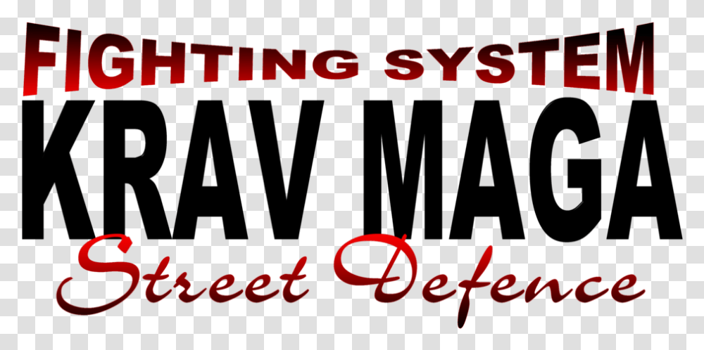 Fighting System Red And Black Fighting System Krav Maga Street Defence, Alphabet, Word Transparent Png