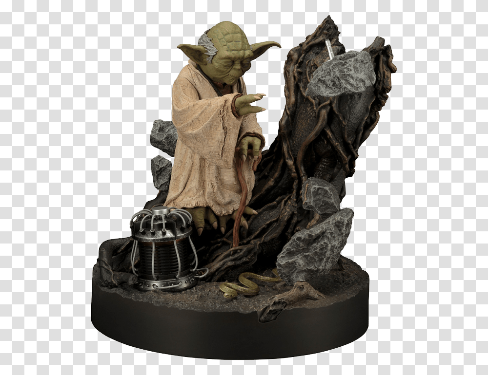 Figuras Kotobukiya Star Wars Yoda, Figurine, Sculpture, Statue Transparent Png