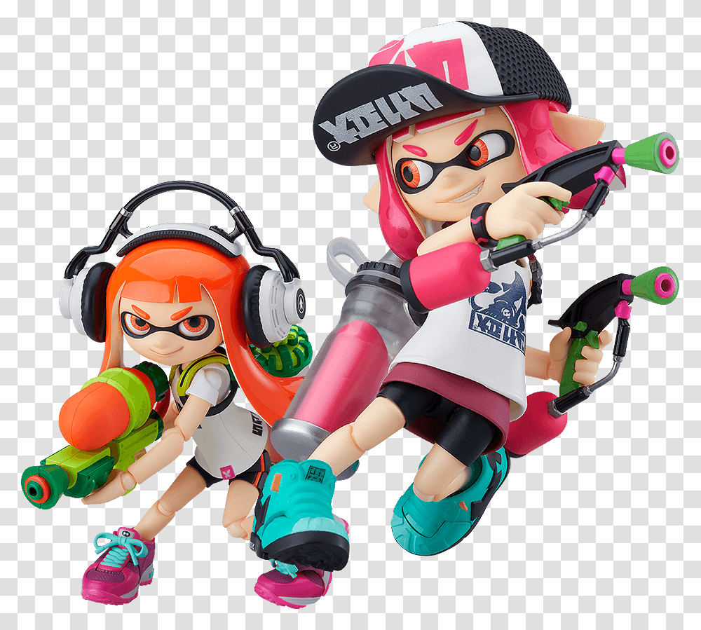 Figuras Splatoon, Person, Human, People, Super Mario Transparent Png