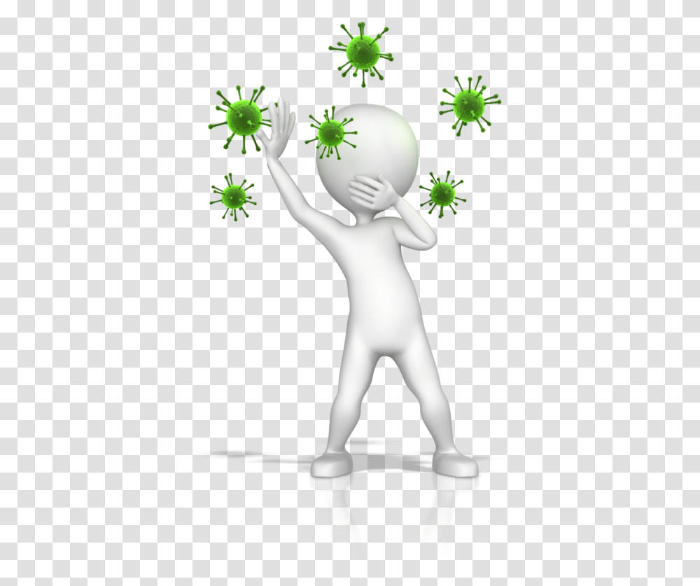 Figure Fending Off Virus 800 Clr, Person, Green Transparent Png
