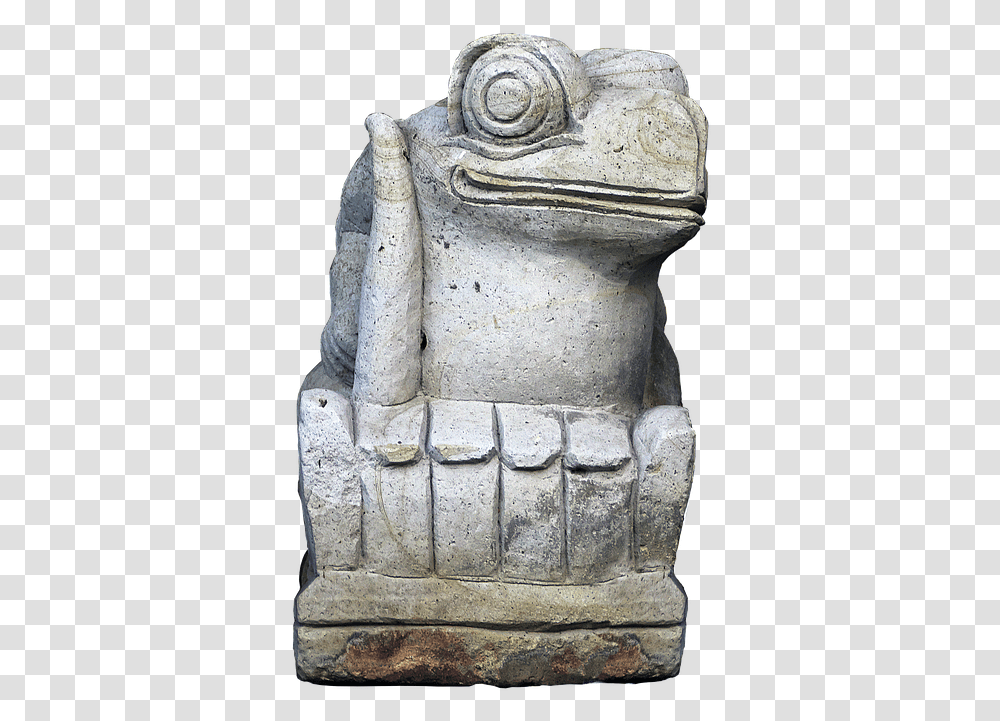 Figure Frog Gnome Face Ceramic Sculpture Statue, Architecture, Building, Archaeology Transparent Png