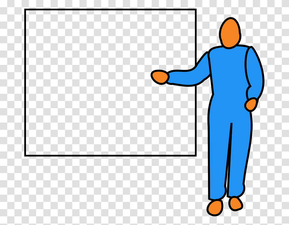 Figure Man Pointing Screen Whiteboard Blue Data Subject Rights Gdpr Cartoon, Juggling, Ping Pong, Sport, Sports Transparent Png