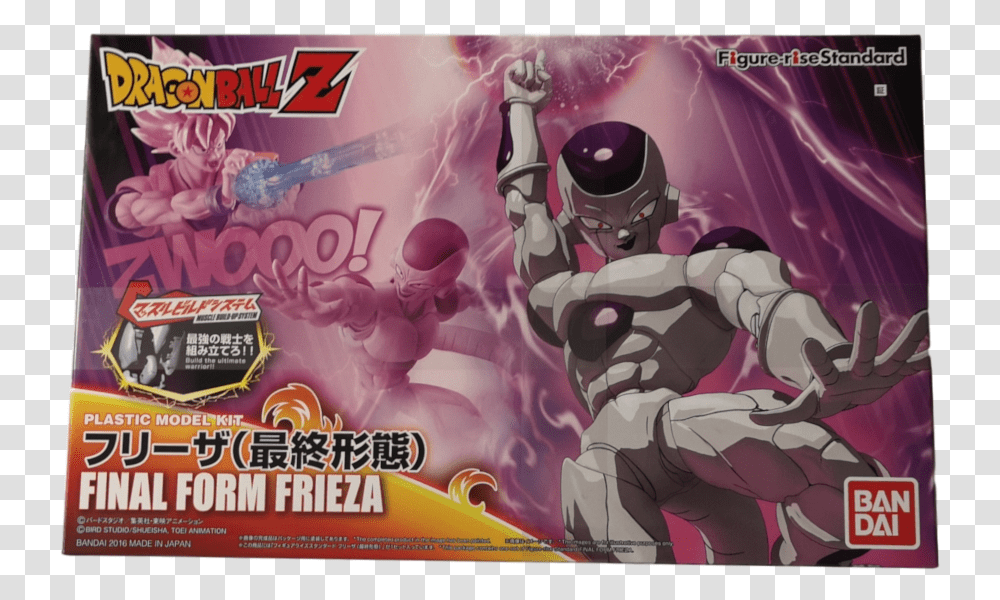 Figure Rise Standard Dragon Ball Z Final Form Frieza Plastic Dragon Ball, Helmet, Poster, Advertisement, Person Transparent Png