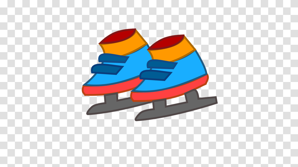 Figure Skates Vector Clip Art, Toy, Jet Ski, Vehicle, Transportation Transparent Png