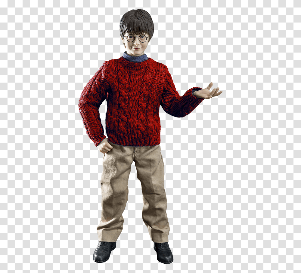 Figure Sorcerer's Stone Toy, Sweater, Person, Long Sleeve Transparent Png