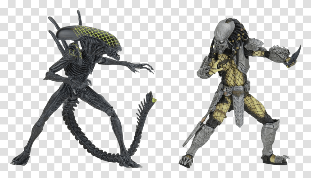 Figurine Alien Vs Predator, Person, Human, Animal, Dinosaur Transparent Png