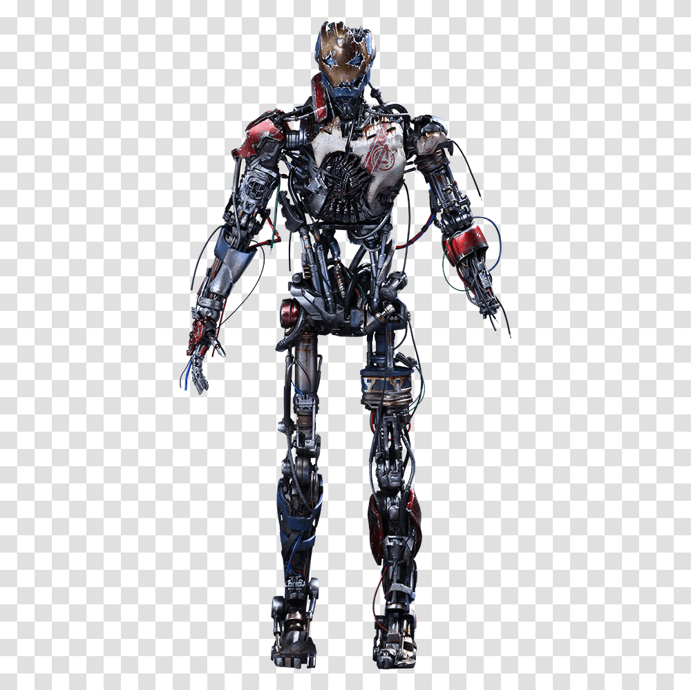 Figurine Hot Toys Ultron Mark, Robot Transparent Png