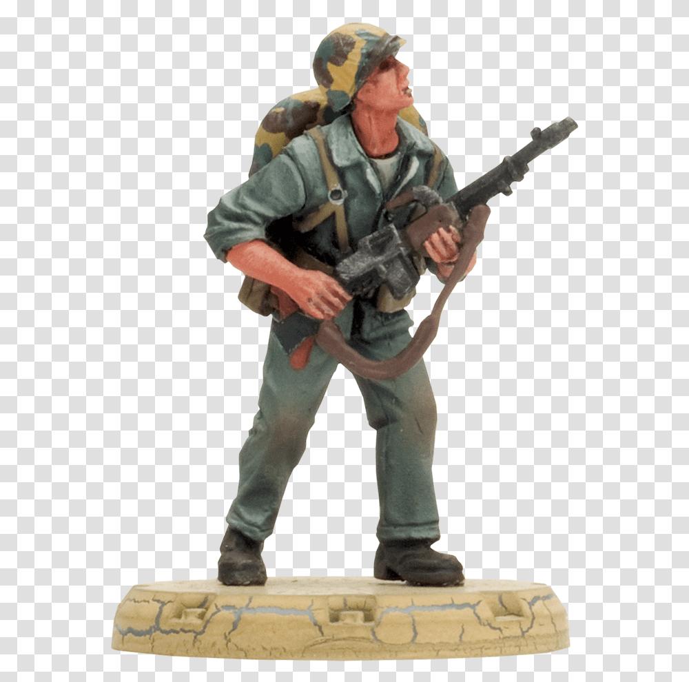 Figurine, Person, Military, Military Uniform, Gun Transparent Png