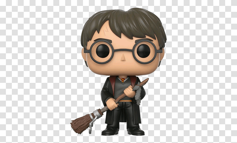 Figurine Pop Harry Potter Harry Potter Firebolt Funko, Person, People, Photography, Portrait Transparent Png