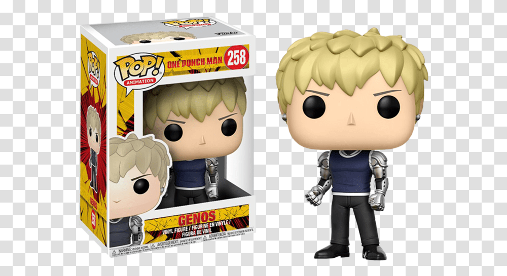 Figurine Pop One Punch Man, Toy, Book, Comics, Person Transparent Png