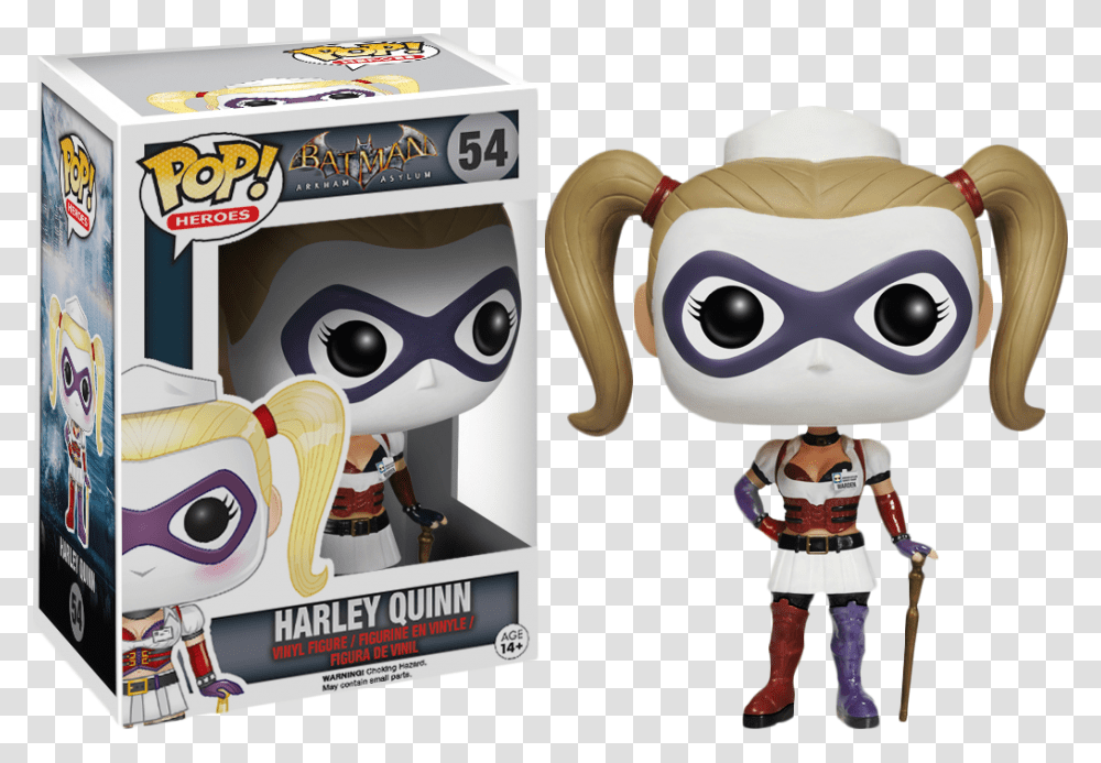 Figurines Pop Harley Quinn, Person, Toy, Robot, Plush Transparent Png