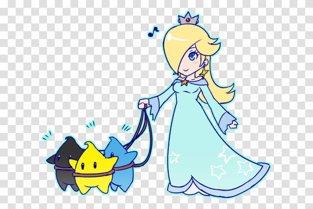 Figuring Out How To Draw Chibis Starting With Rosie Chibi Rosalina And Luma, Drawing, Doodle Transparent Png