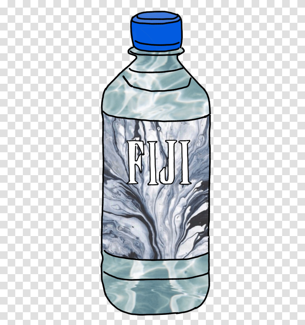 Fiji Fijiedit Tumblr Water Waterbottle, Beverage, Drink, Mineral Water, Water Bottle Transparent Png