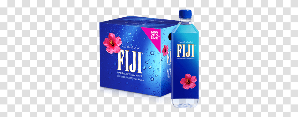 Fiji - B&e Juice Fiji Water 330ml, Box, Beverage, Drink, Bottle Transparent Png