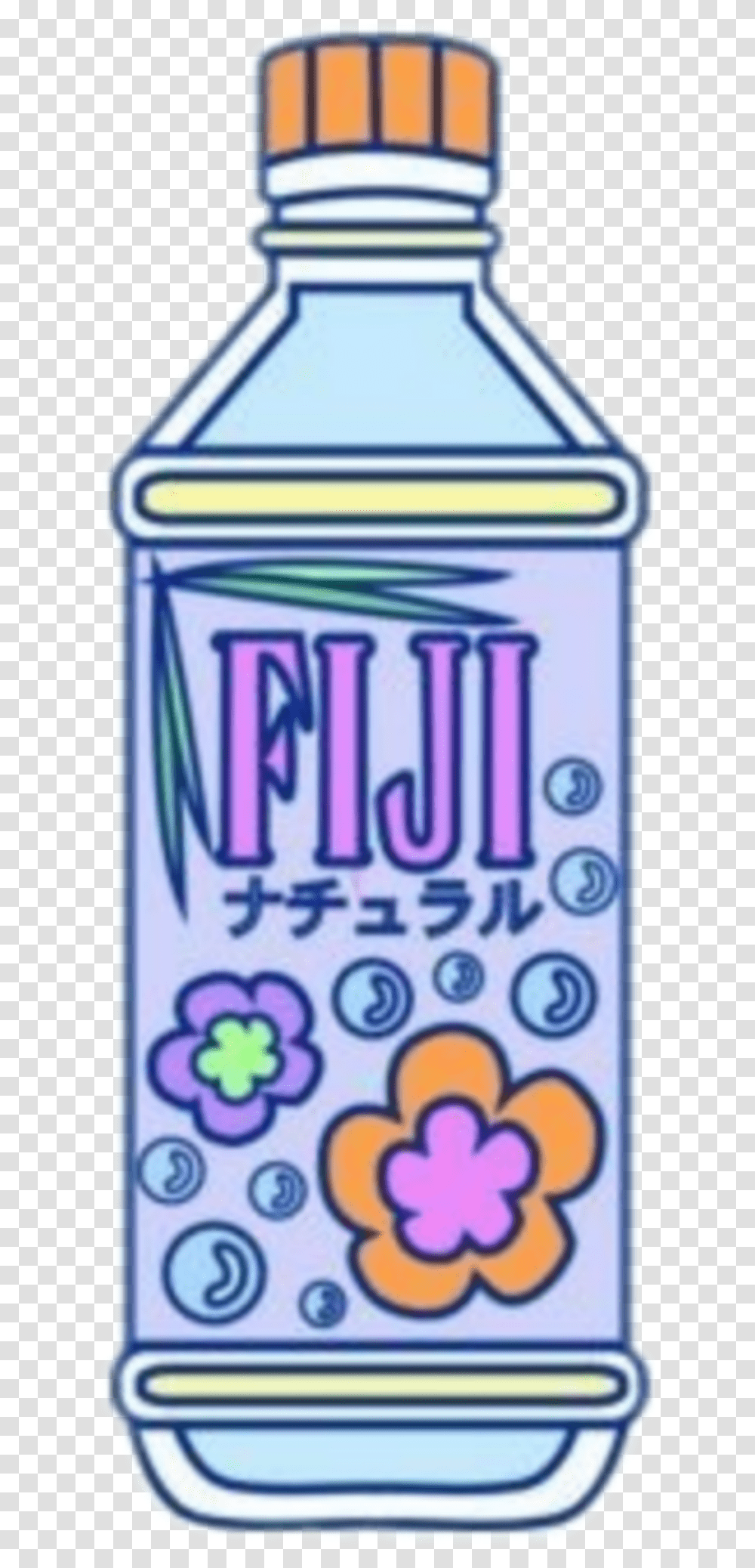Fijiwater Sticker By Aesthetic Fiji Water, Label, Text, Beverage, Paper Transparent Png