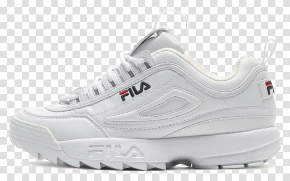 Fila Shoes Womens White And Black, Footwear, Apparel, Sneaker Transparent Png