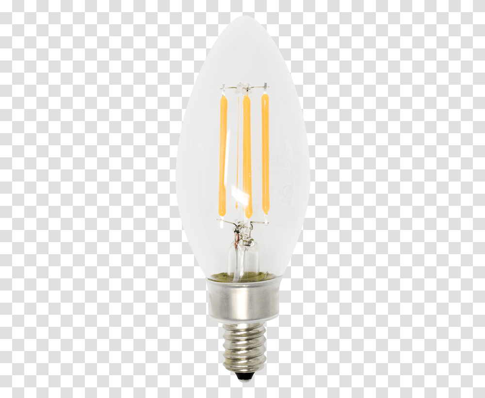 Filament Candleabra Led Compact Fluorescent Lamp, Light, Lightbulb, Lampshade, Light Fixture Transparent Png