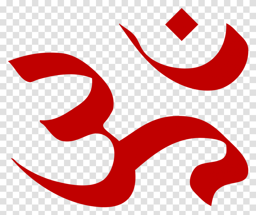 File Aum Red Svg Hindu Symbols For Death Clipart Warren Street Tube Station, Label, Axe Transparent Png