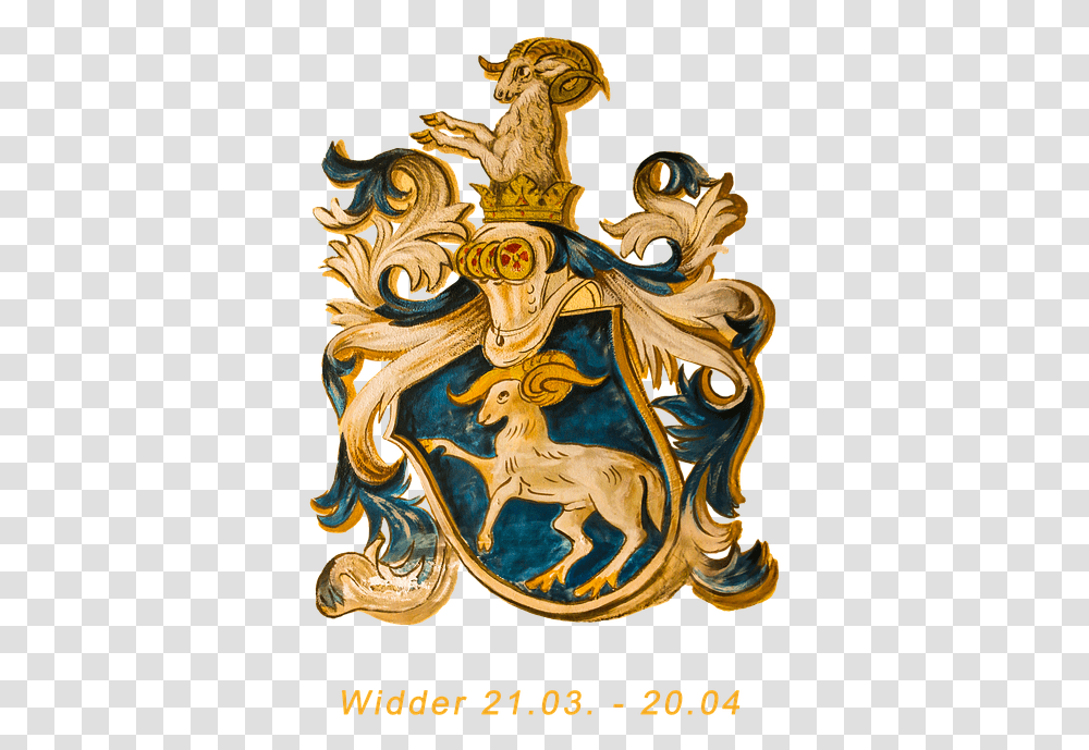 File Berbec Zodiac Aries Coat Of Arms, Pottery, Pattern, Cross Transparent Png