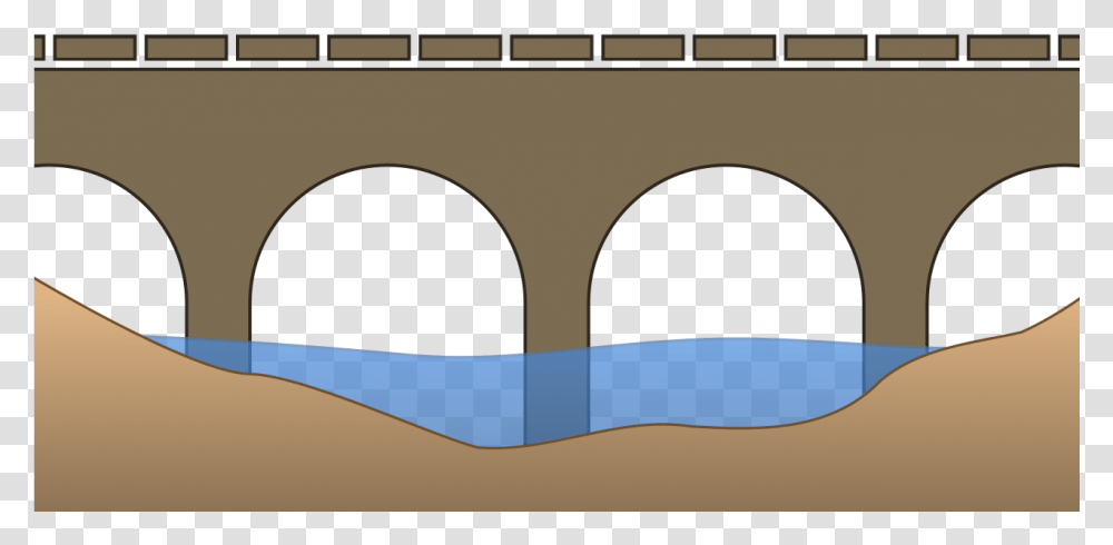 File Bridge Drawing Svg Easy Drawings Of Bridges Arch, Sunglasses, Accessories, Goggles Transparent Png