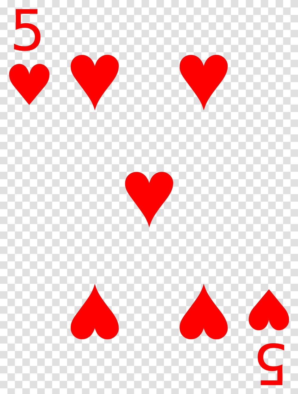File Cards Heart Wikimedia Commons Open 5 Heart Cards, Triangle, Halloween Transparent Png