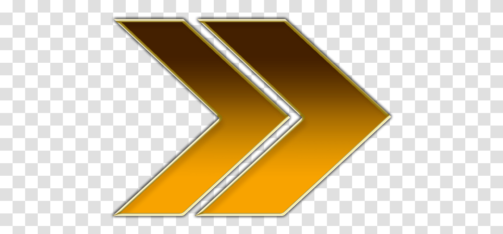 File Double Brown Wikimedia Double Arrows Symbol Right, Gold, Triangle Transparent Png