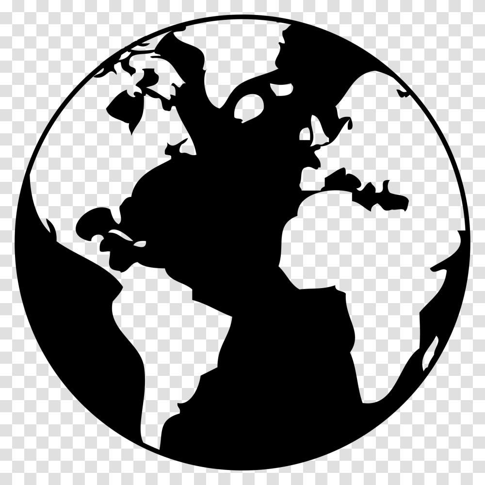 File Earth Black And White Earth, Gray, World Of Warcraft Transparent Png