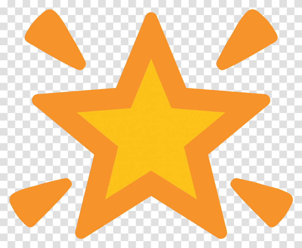 File Emoji U1f31f Svg Star Emoji Android, Cross, Star Symbol Transparent Png