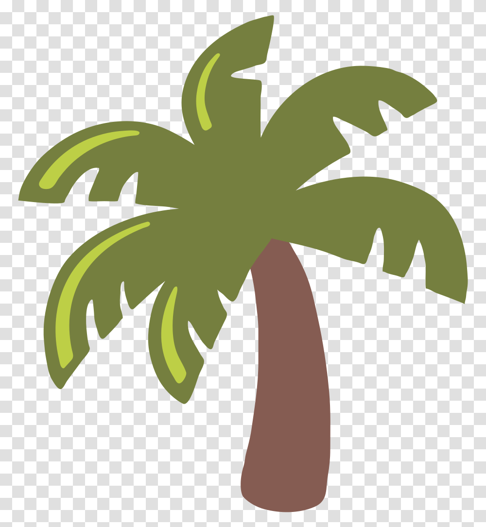 File Emoji U1f334 Svg Wikipedia Palm Tree Emoji Svg, Plant, Leaf, Arecaceae, Painting Transparent Png