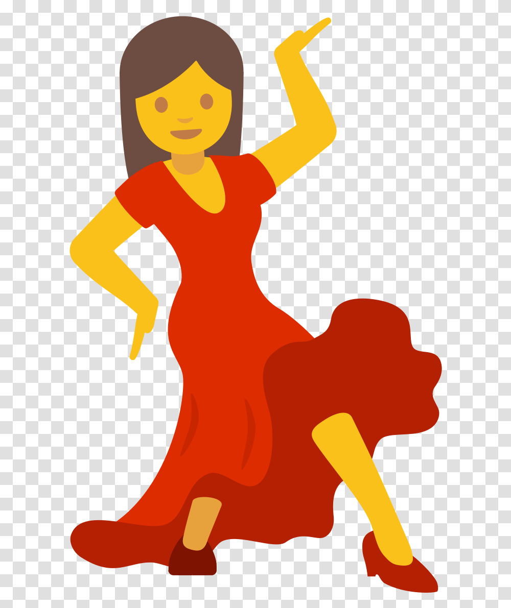 File Emoji U1f483 Dancing Emoji Vector, Dance Pose, Leisure Activities, Performer, Person Transparent Png
