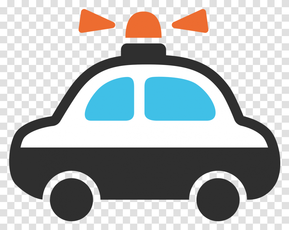 File Emoji U1f693 Svg Police Car Clipart Police Car Emoji, Vehicle, Transportation, Lawn Mower, Tool Transparent Png