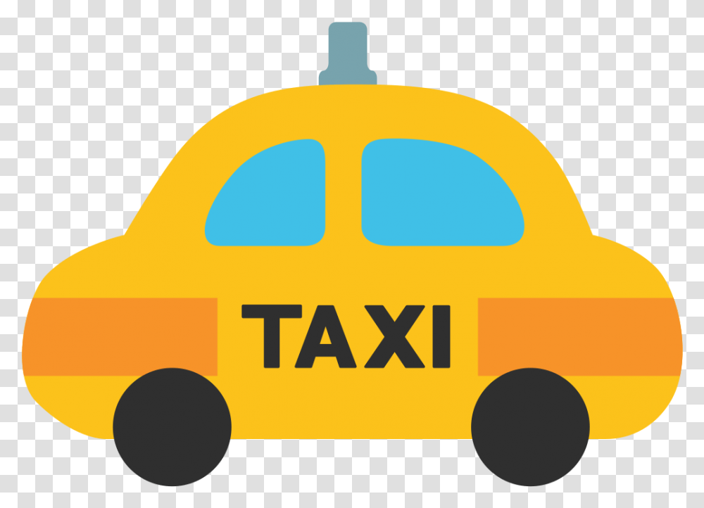 File Emoji U1f695 Svg Taxi Emoji, Car, Vehicle, Transportation, Automobile Transparent Png