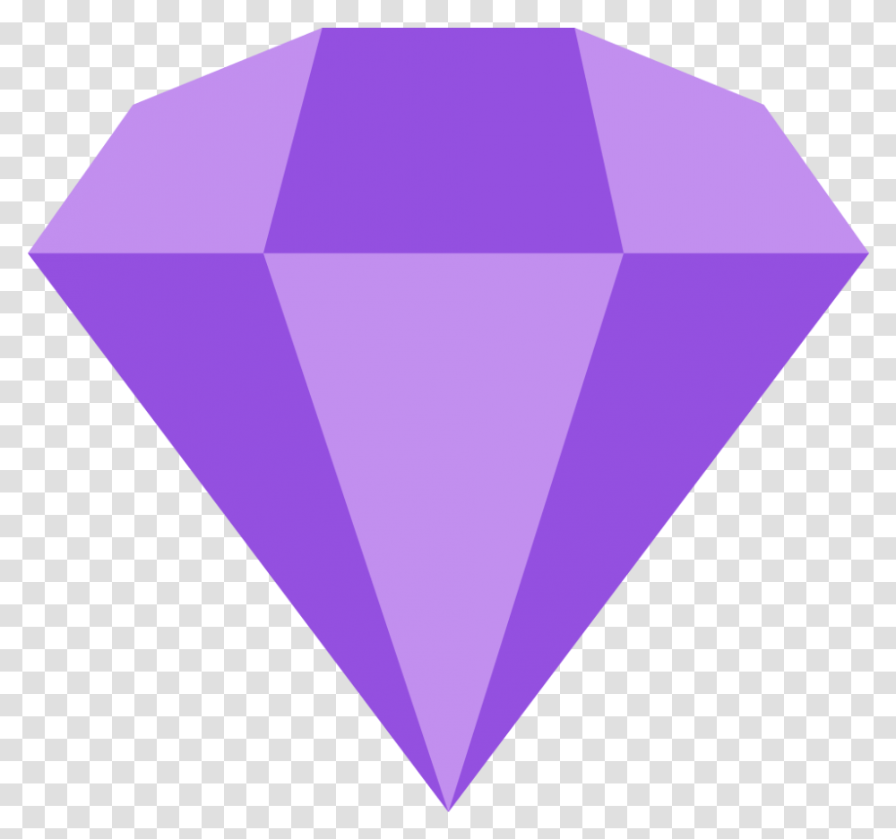 File Emojione 1f48e Svg Purple Gem Emoji, Gemstone, Jewelry, Accessories, Accessory Transparent Png