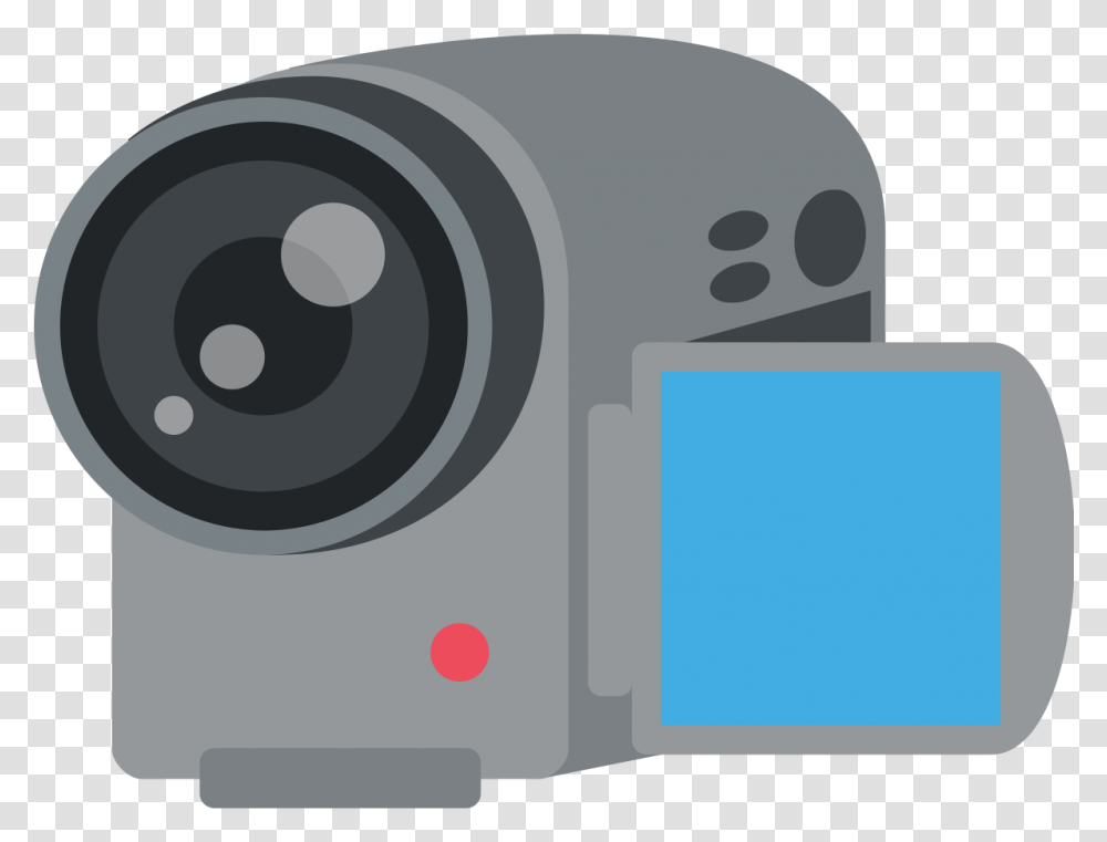 File Emojione 1f4f9 Svg Emoji Video Camera, Electronics, Webcam, Mailbox, Letterbox Transparent Png