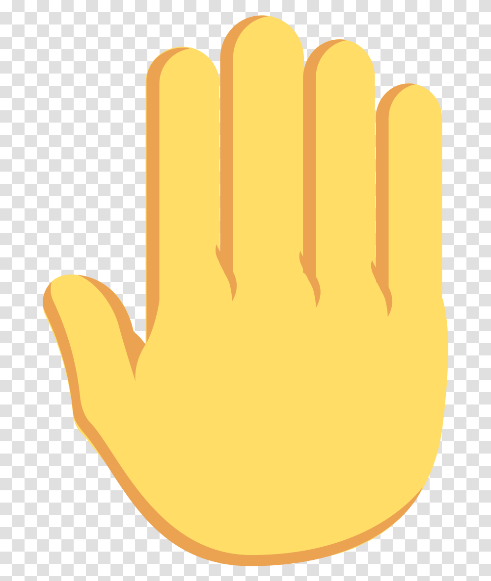 File Emojione 1f91a Svg Discord Hand Emoji, Ice Pop Transparent Png