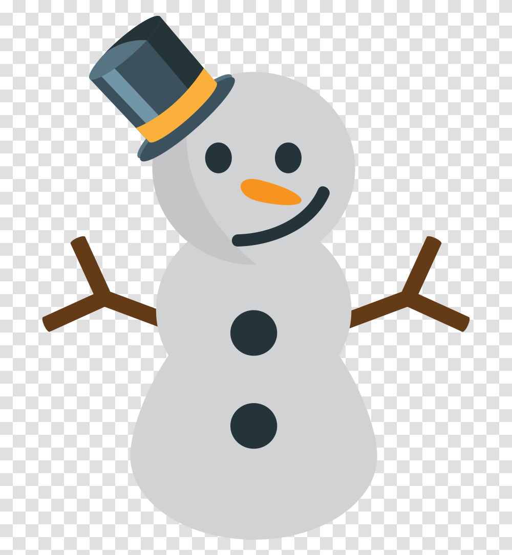 File Emojione1 26c4 Svg De Nieve Emoji, Nature, Outdoors, Snow, Snowman Transparent Png