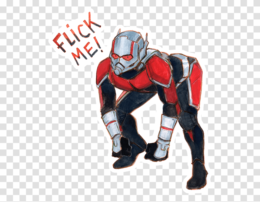 File Fbfd0ed94e Original Ant Man Flick Me, Person, Hand, People Transparent Png