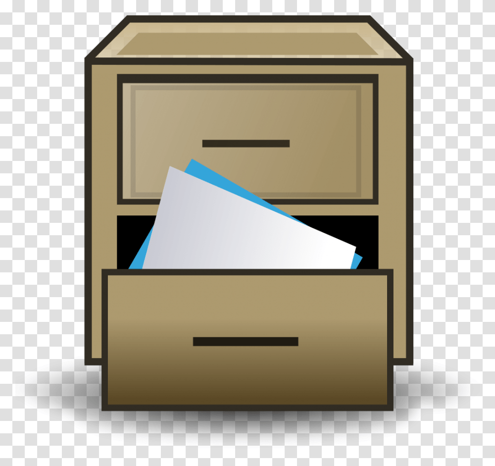 File Filing Cabinet Icon Svg Wikimedia Commons Drawer, Furniture, Mailbox, Letterbox, Private Mailbox Transparent Png
