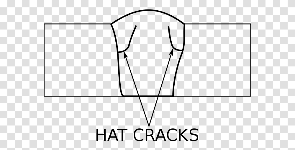 File Hat Crack Svg Hat Crack In Welding, Gray, World Of Warcraft Transparent Png