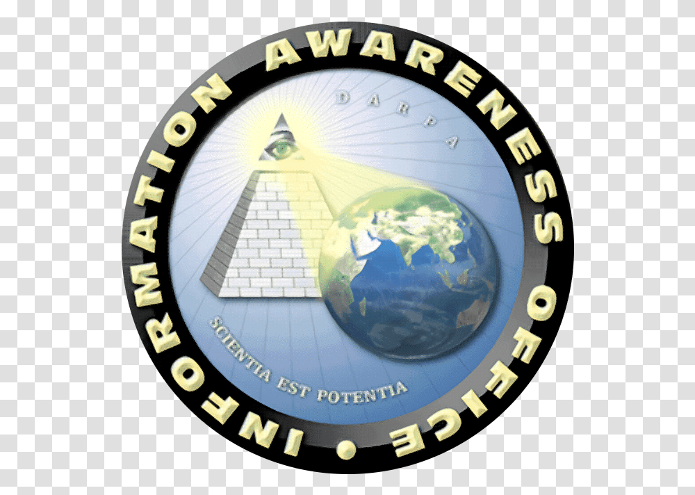 File Iao Logo Information Awareness Office, Outer Space, Astronomy, Universe, Planet Transparent Png