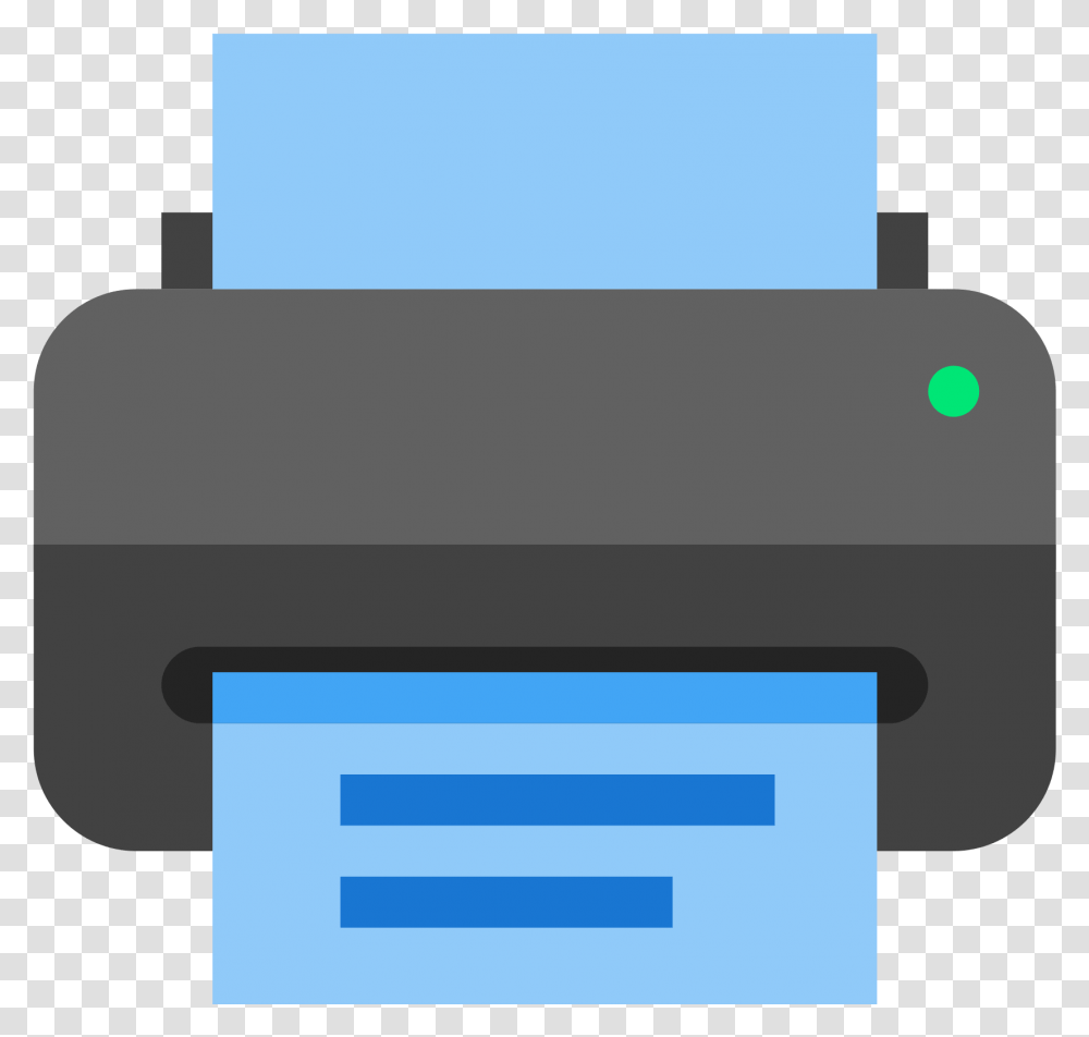 File Icons Flat Wikimedia, Machine, Printer Transparent Png
