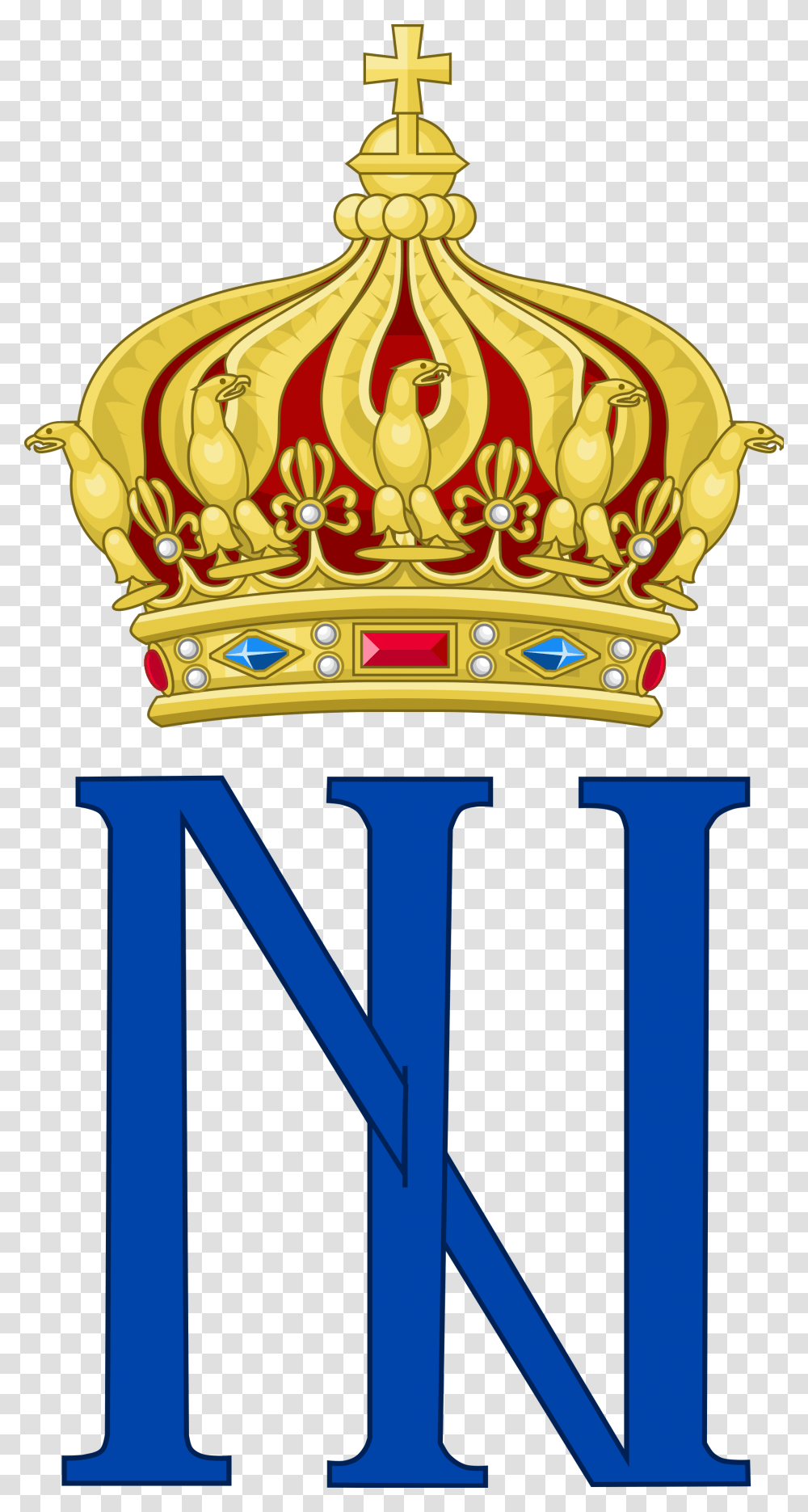 File Imperial Monogram Of Crown Of Napoleon Iii, Jewelry, Accessories, Accessory, Lamp Transparent Png